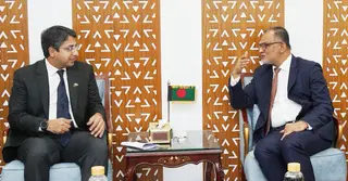 বাণিজ্য উপদেষ্টার সঙ্গে পাকিস্তানের প্রধানমন্ত্রীর বাণিজ্য বিষয়ক কোঅর্ডিনেটরের সাক্ষাৎ